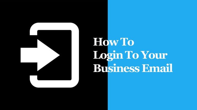 How to Login to Business Email Gotmyhost