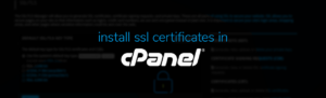 How to install SSL in domain from Cpanel