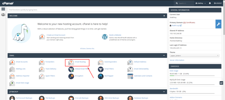 How to Configure Email Routing in cPanel
