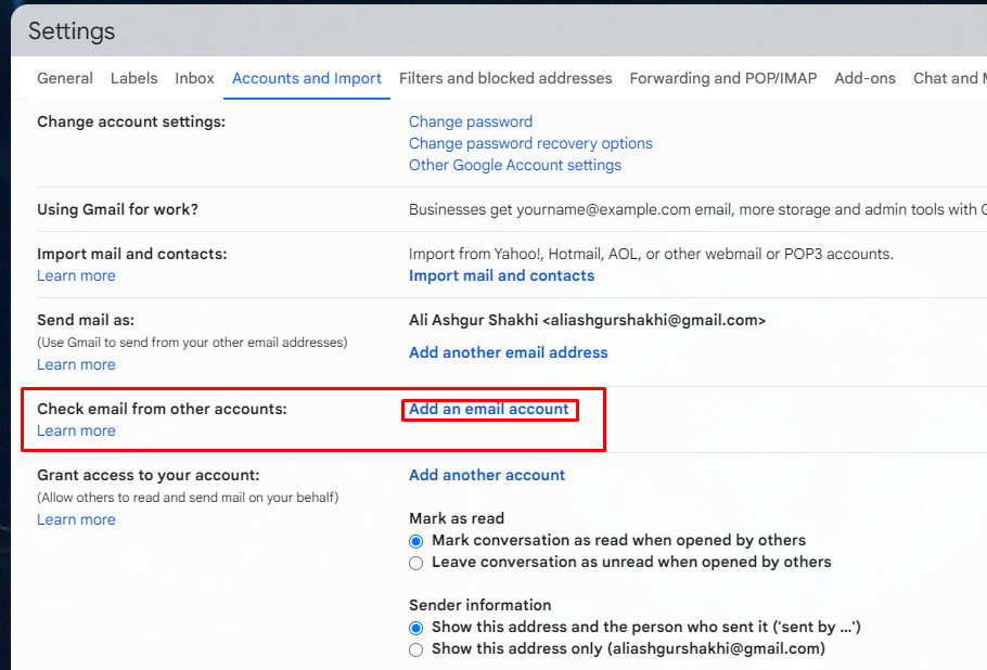 How to connect Web Mail with Gmail | | Gotmyhost