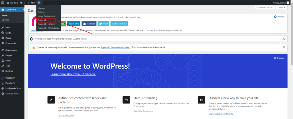 How to Clear Cache in WordPress | | Gotmyhost