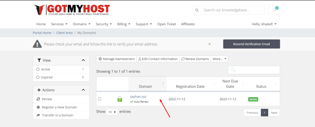 How to Enable & Disable Domain Registrar-Lock | | Gotmyhost