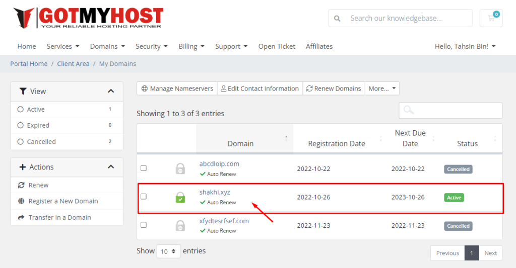 How to Change Domain Whois Information | | Gotmyhost