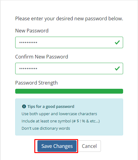 How to Reset Client Area Password | | Gotmyhost