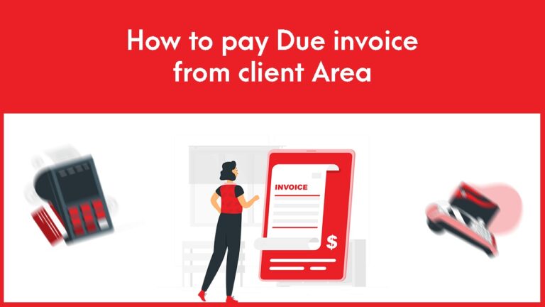 How to pay Due Invoice from Client Area Gotmyhost