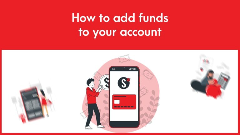 How to add funds to your account