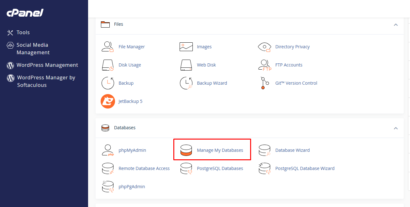 How to Manage MySQL Database from cPanel - Gotmyhost Blog | 2024