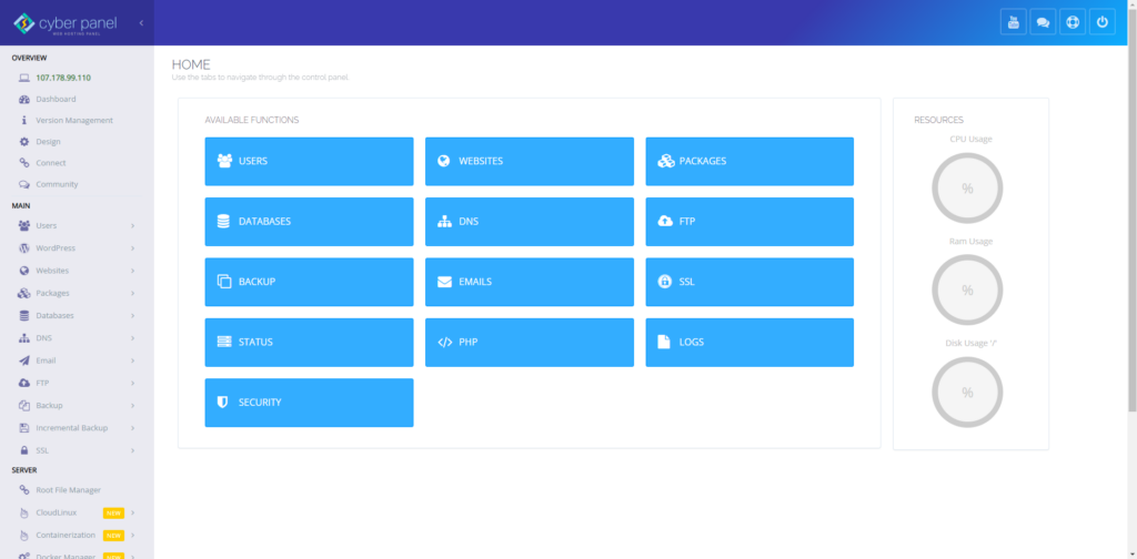 How to install CyberPanel in VPS | | Gotmyhost