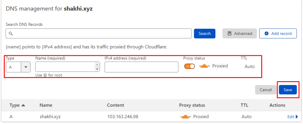 How to Manage DNS Records from Cloudflare | | Gotmyhost