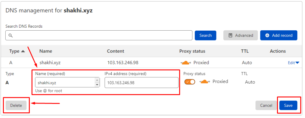 How to Manage DNS Records from Cloudflare | | Gotmyhost