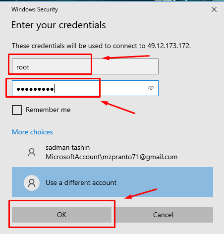 How to log in RDP | | Gotmyhost