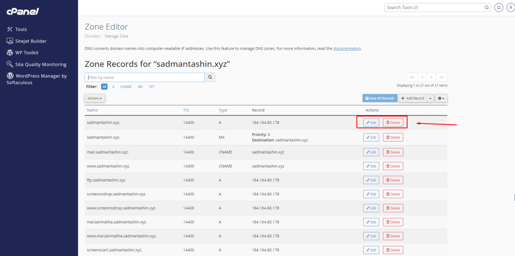 How to Manage DNS Records From cPanel Zone Editor | | Gotmyhost