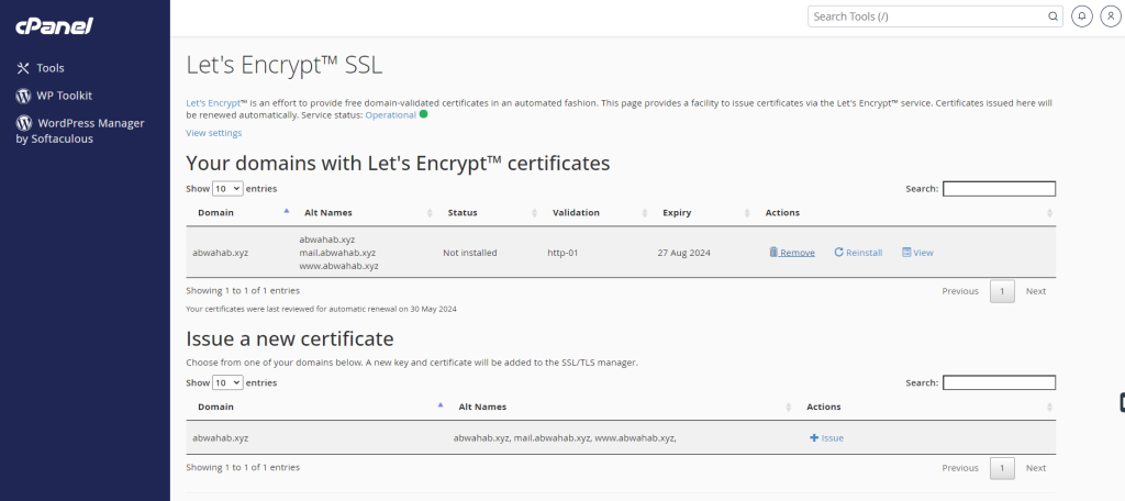 How to install SSL in domain from Cpanel | | Gotmyhost