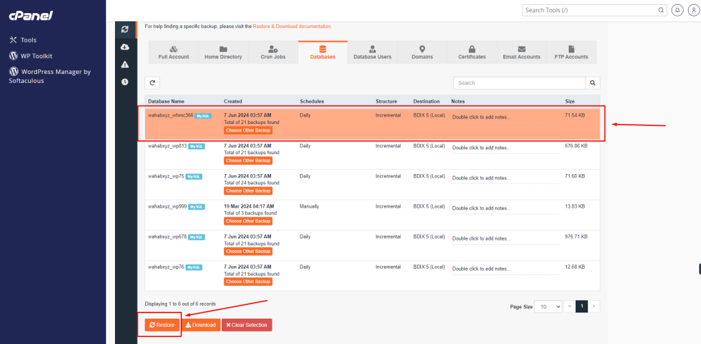 How to restore the backup of your Website | | Gotmyhost