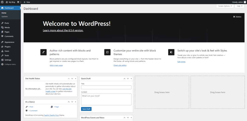 How to install WordPress in a domain from Cpanel | | Gotmyhost