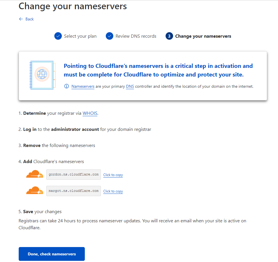 How to Set Up a Cloudflare Account and Add Your Website: A Beginner's Guide | | Gotmyhost