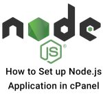 How to Install Node.js App in cPanel