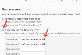 How to Set Custom/Private Nameservers in WHM | | Gotmyhost