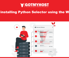 Error installing Python Selector using the Wizard. | | Gotmyhost