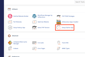 Error installing Python Selector using the Wizard. | | Gotmyhost