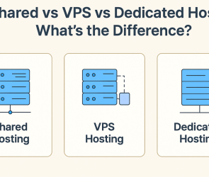 Shared Hosting vs. VPS Hosting vs. Dedicated Servers: