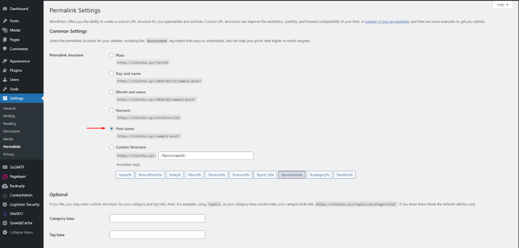 How to Fix WordPress JSON Response Error (Step-by-Step) | Gotmyhost Fix Permalinks